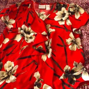 Alfred Dunner Flower Top